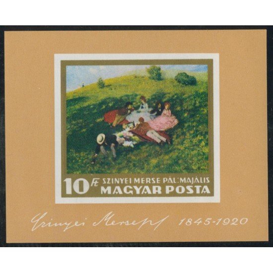 PI1 Hungría Hungary HB 68 Sin dentar 1968 MNH PI1 Hungría Hungary HB 68 Sin dentar 1968 MNH