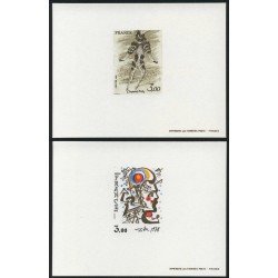 PI1 Francia France Nº 2067/68  Pruebas de Lujo  1978  MNH 