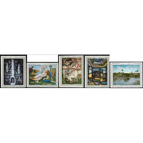PI1/TRA1/FL1/FAU1 Cuba Nº 1086/90 1967 MNH PI1/TRA1/FL1/FAU1 Cuba Nº 1086/90 1967 MNH