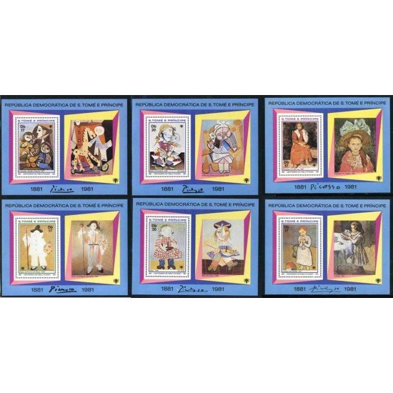 PI1 Santo Tomás y Príncipe Nº 649/52 + A 22/23 HB  1981   MNH
