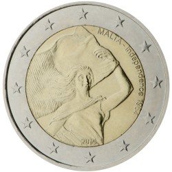 Malta 2014 2 € euros conmemorativos Independencia 1964