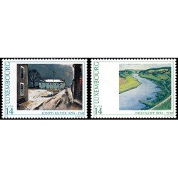 PI2 Luxemburgo 1288/89 1994 Centenario del nacimiento de pintores luxemburgueses MNH PI2 Luxemburgo 1288/89 1994 Centenario del nacimiento de pintores luxemburgueses MNH