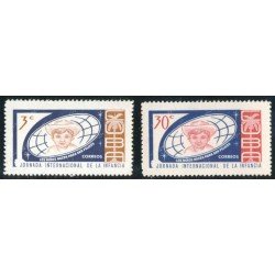 FL1/VAR2 Cuba 669/70 1963 Jornada Internacional de la Infancia MNH