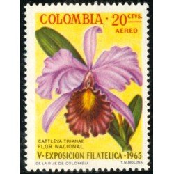 Colombia A- 448 1965 V Exposición Filatélica Nacional MNH