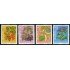 FL1 Suiza Switzerland 1013/16 1976  Pro juventud Plantas medicinales del bosque MNH