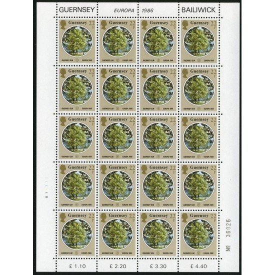 FL1 Guernesey Guernsey Nº 359/61 1986 Minipliegos MNH FL1 Guernesey Guernsey Nº 359/61 1986 Minipliegos MNH