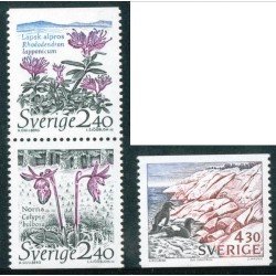 FL1 Suecia Sweden 1548a/50 1989 Parques nacionales MNH FL1 Suecia Sweden 1548a/50 1989 Parques nacionales MNH