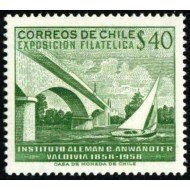 BA2 Chile 276 1958 Instituto Alemán C. Anwandter Valdivia MNH BA2 Chile 276 1958 Instituto Alemán C. Anwandter Valdivia MNH