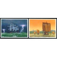 Nicaragua HB 265/66 1996 Navíos Barcos Boats MNH