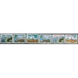 BA1/TRA2  Wallis y Futuna  Nº 254/56 + A 89/91  MNH
