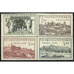 BA1  Checoslovaquía  Czechoslovakia  Nº 553A/D     MNH
