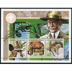 SCO/TEM Rep. Centroafricana  Nº 1466/68 en bloque 1998   MNH