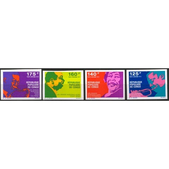 CIN Congo francés French Congo Nº A 146/49 Sin dentar MNH CIN Congo francés French Congo Nº A 146/49 Sin dentar MNH