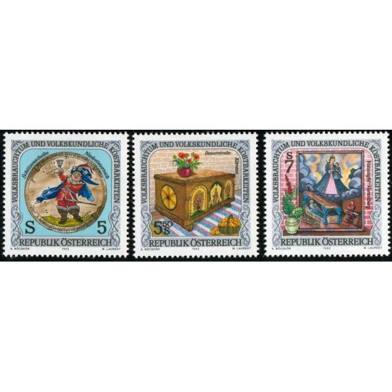 CIN/REL  Öesterreich Austria  Nº 1902/04   1992  MNH
