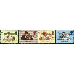 CIN  Gran Bretaña 1146/49 1984 50 aniv. Consejo Británico  MNH 
