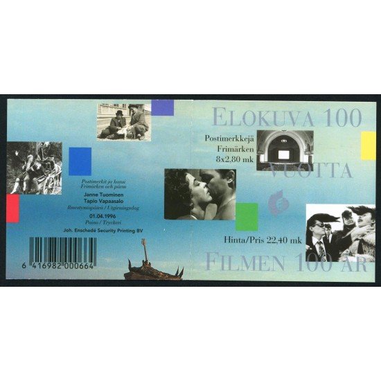 CIN Finlandia Finland  Nº 1304 Carnet   1995  MNH