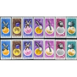 AST Hungría Hungary  Nº A 272/78 + HB 58 dentada y sin dentar MNH