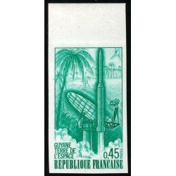AST France Francia Nº 1635  sin dentar 1970 1º Lanzamiento del cohete Diamant 