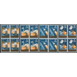 AST  Antigua  Nº 190/93 Bloque 4 astro MNH
