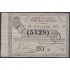 Cuba Lotería De La Isla 16 de Septiembre de 1869 Sorteo nº 827 ( 5128 )