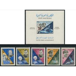 AST  Yemen Rep. 167/71 + HB   1966  MNH