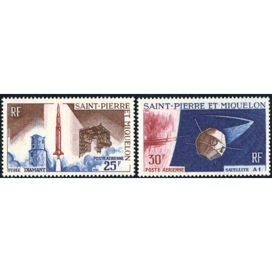 AST San Pedro y Miguelón  St. Pierre et Miquelon Nº A 33/34  MNH