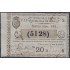 Cuba Lotería De La Isla 02 de Agosto de 1870 Sorteo nº 845 ( 5128 )