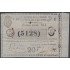 Cuba Lotería De La Isla 24 de Mayo de 1870 Sorteo nº 841 ( 5128 )