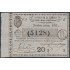 Cuba Lotería De La Isla 22 de Febrero de 1870 Sorteo nº 836 ( 5128 )