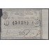 Cuba Lotería De La Isla 04 de Enero de 1870 Sorteo nº 833 ( 5128 )