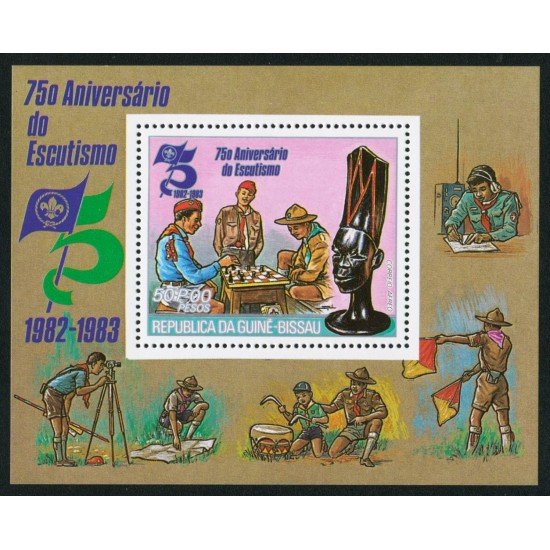 AJZ1 Guinea Bissau HB 33 1982 MNH