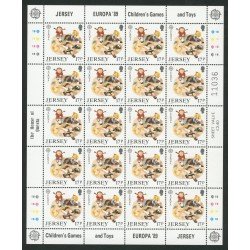 AJZ1 Jersey Nº 474/77 en MP 1989 MNH AJZ1 Jersey Nº 474/77 en MP 1989 MNH