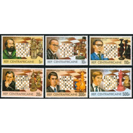 AJZ1 Rep. Centroafricana Nº 572/76 + A 28/31  MNH