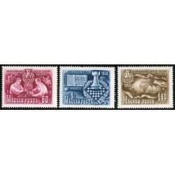 AJZ1  Hungría  Hungary Nº 946/47 + A   1950   MNH