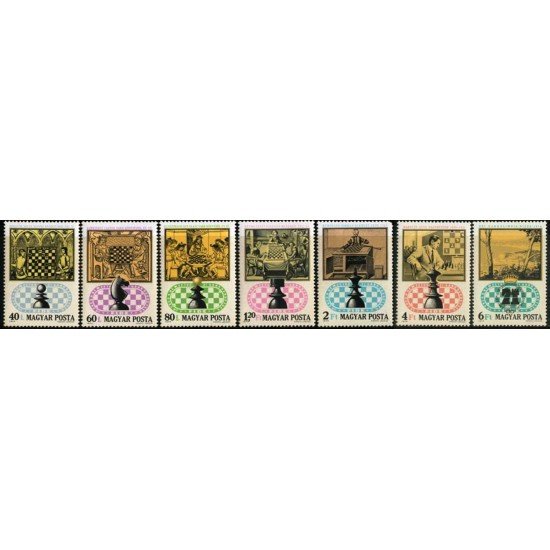AJZ1 Hungría Hungary Nº 2371/77 1974 MNH AJZ1 Hungría Hungary Nº 2371/77 1974 MNH