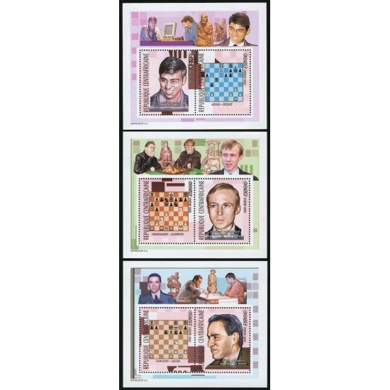AJZ1 Rep. Centroafricana HB 1803/08 2002 MNH AJZ1 Rep. Centroafricana HB 1803/08 2002 MNH