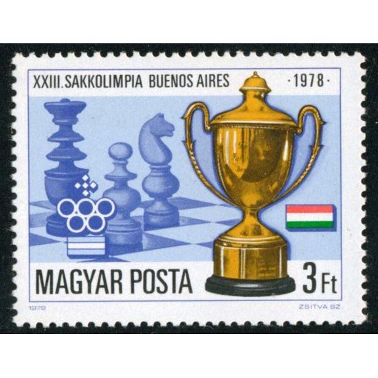 AJZ1 Hungría Hungary Nº 2653 1978 MNH AJZ1 Hungría Hungary Nº 2653 1978 MNH