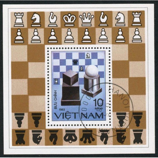 AJZ1 Vietnam HB 6 1983 Matasello de favor AJZ1 Vietnam HB 6 1983 Matasello de favor