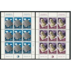AJZ1 Yugoslavia 1366/67 en MP 1972 MNH AJZ1 Yugoslavia 1366/67 en MP 1972 MNH