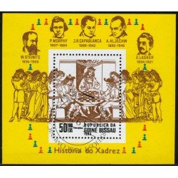 AJZ1 Guinea Bissau HB 39 1983  Matasello de favor