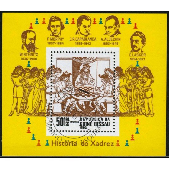 AJZ1 Guinea Bissau HB 39 1983 Matasello de favor AJZ1 Guinea Bissau HB 39 1983 Matasello de favor