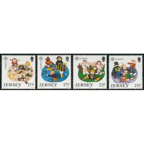 AJZ1  Jersey  Nº 474/77  1989   MNH