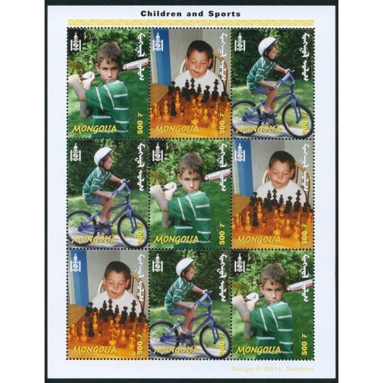AJZ1  Mongolia  Nº 2256 A/M HB  2001  MNH