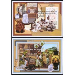 AJZ1 Mali HB 86/89 1998 Ajedrez chess MNH AJZ1 Mali HB 86/89 1998 Ajedrez chess MNH