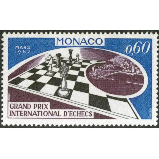 AJZ2  Mónaco  Nº 724  1967  MNH