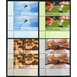 AJZ2 Alemania Germany Nº 2474/77 Parejas 2008 MNH AJZ2 Alemania Germany Nº 2474/77 Parejas 2008 MNH