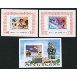 AJZ2 Guinea Bissau 99/101A + 49/51  1979   MNH