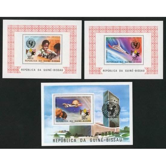 AJZ2 Guinea Bissau 99/101A + 49/51 1979 MNH AJZ2 Guinea Bissau 99/101A + 49/51 1979 MNH