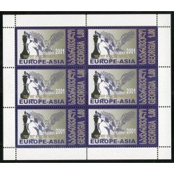 AJZ2 Georgia 298B  2001 Minihojita  MNH 