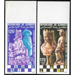 AJZ2 Djibouti  Nº 551/2  331/2  545/6 Sin dentar  1982   MNH